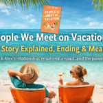 People We Meet on Vacation full story explained with Poppy and Alex on a beach vacation