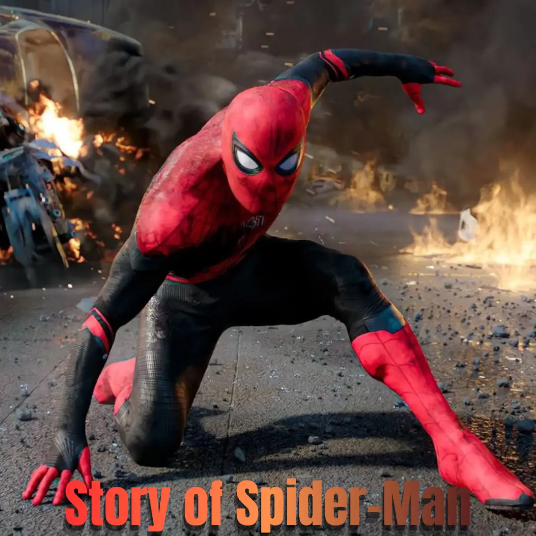 Spider-Man movie story explained featuring Peter Parker as Spider-Man protecting New York City.